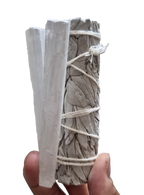 Sahumerio - Salvia Blanca con Selenita