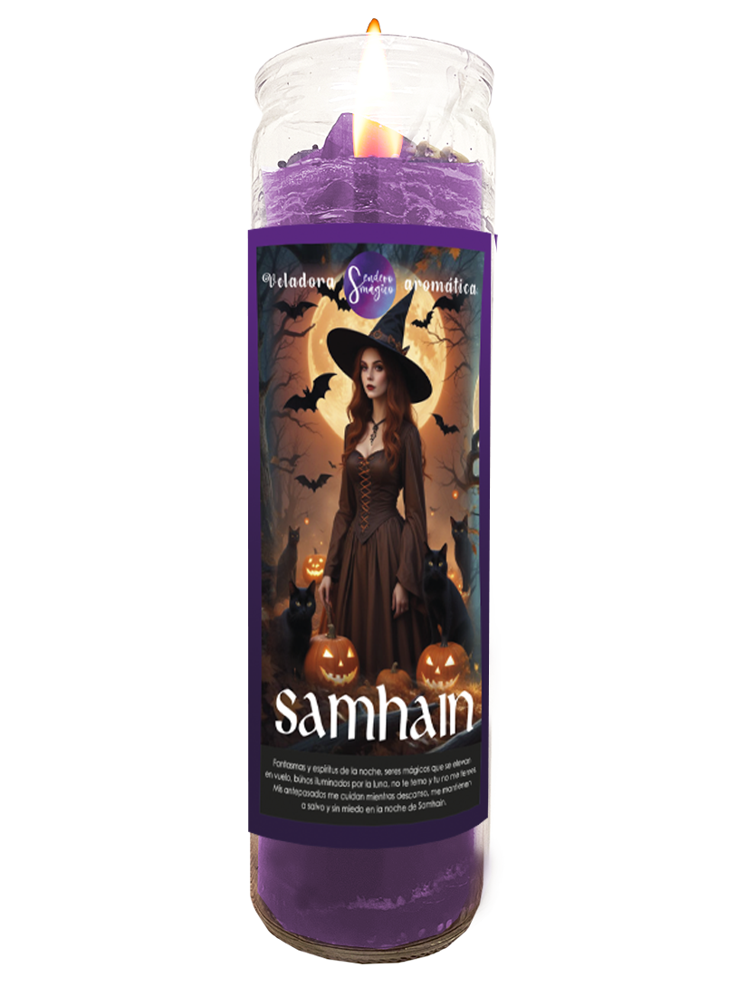 Veladora - Samhain Noche de brujas