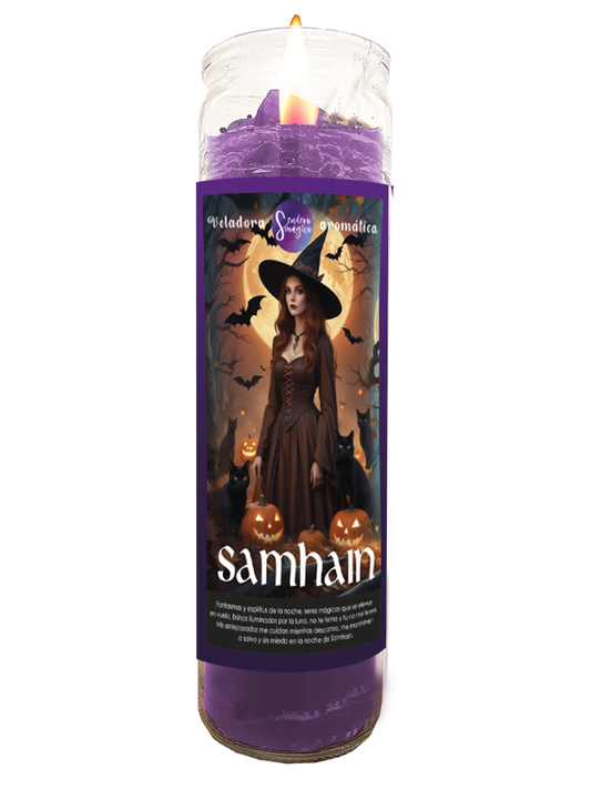 Veladora - Samhain Noche de brujas