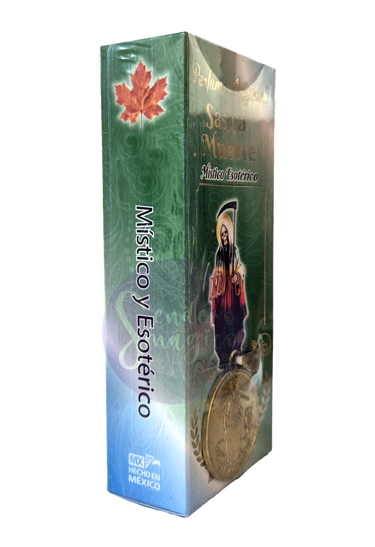 Perfume con Dije - Santa Muerte