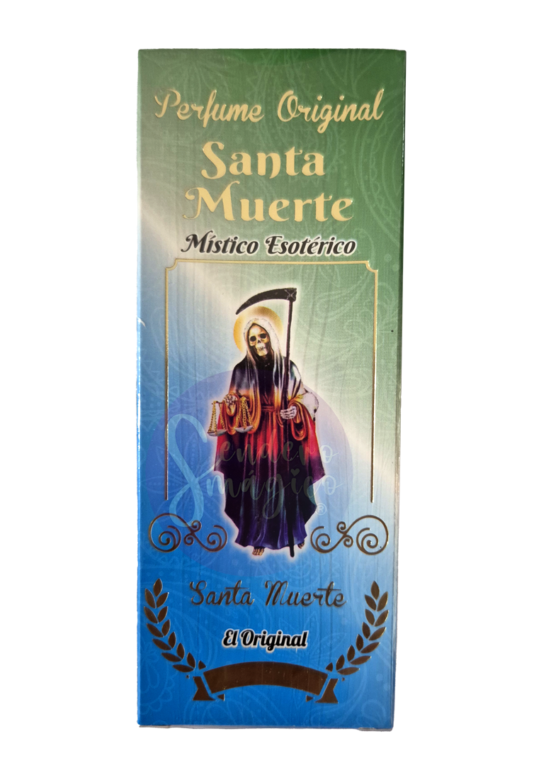 Perfume con Dije - Santa Muerte