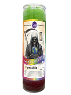 Veladora - Santa Muerte 7 Colores