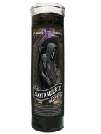 Veladora - Santa Muerte Negra