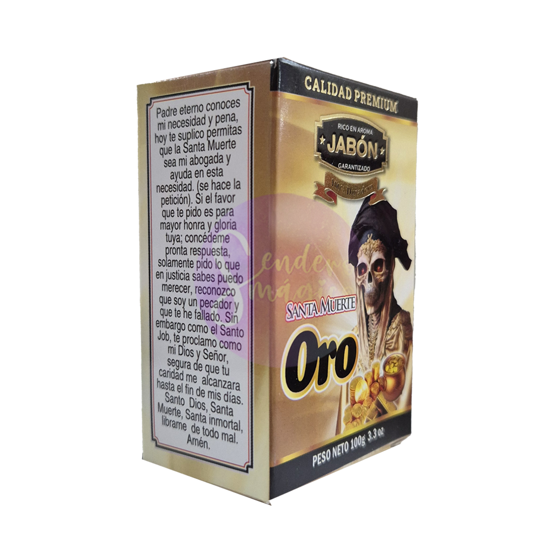 Pack Santa Muerte Oro - Jabón + Colonia