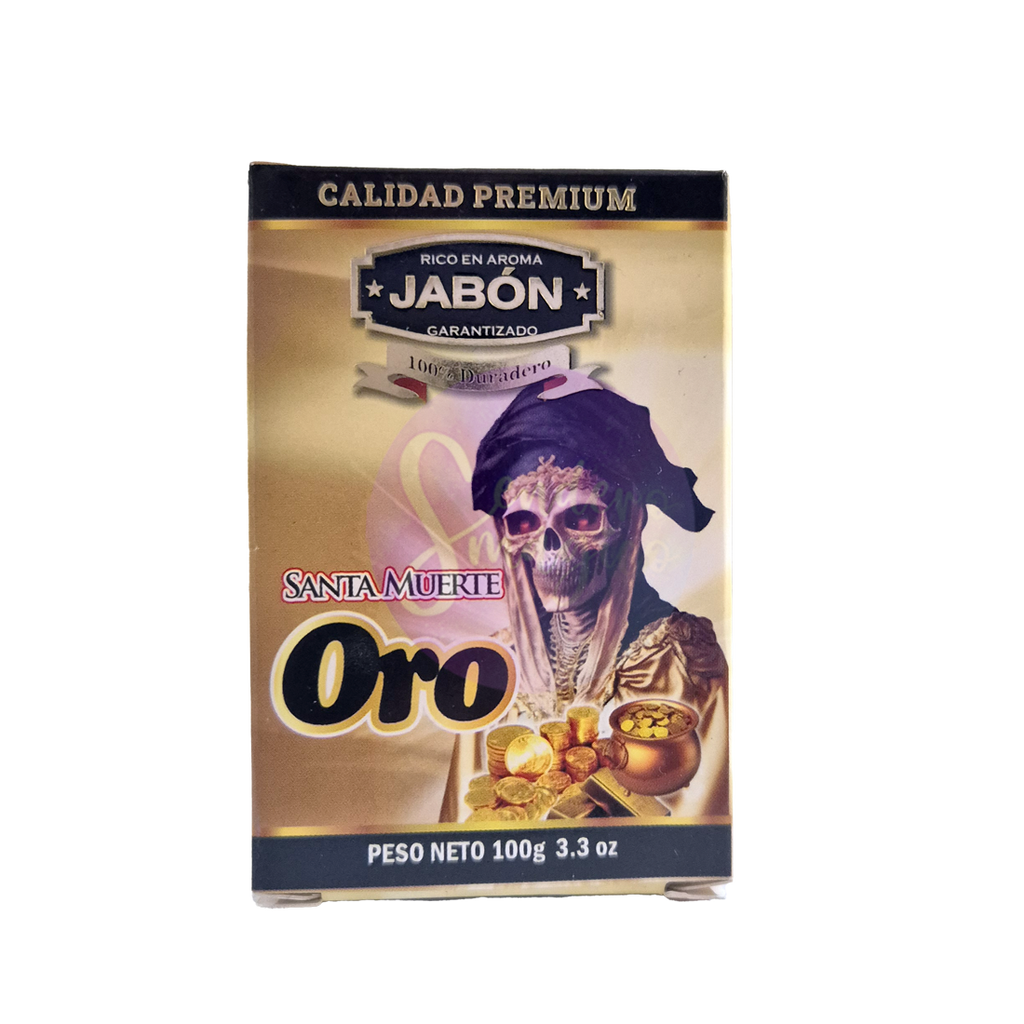 Jabón Floral - Santa Muerte Oro