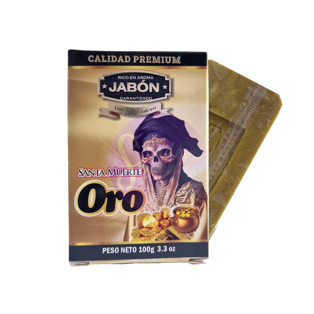 Jabón Floral - Santa Muerte Oro
