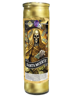 Veladora - Santa Muerte Oro