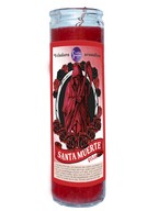 Veladora - Santa Muerte Roja