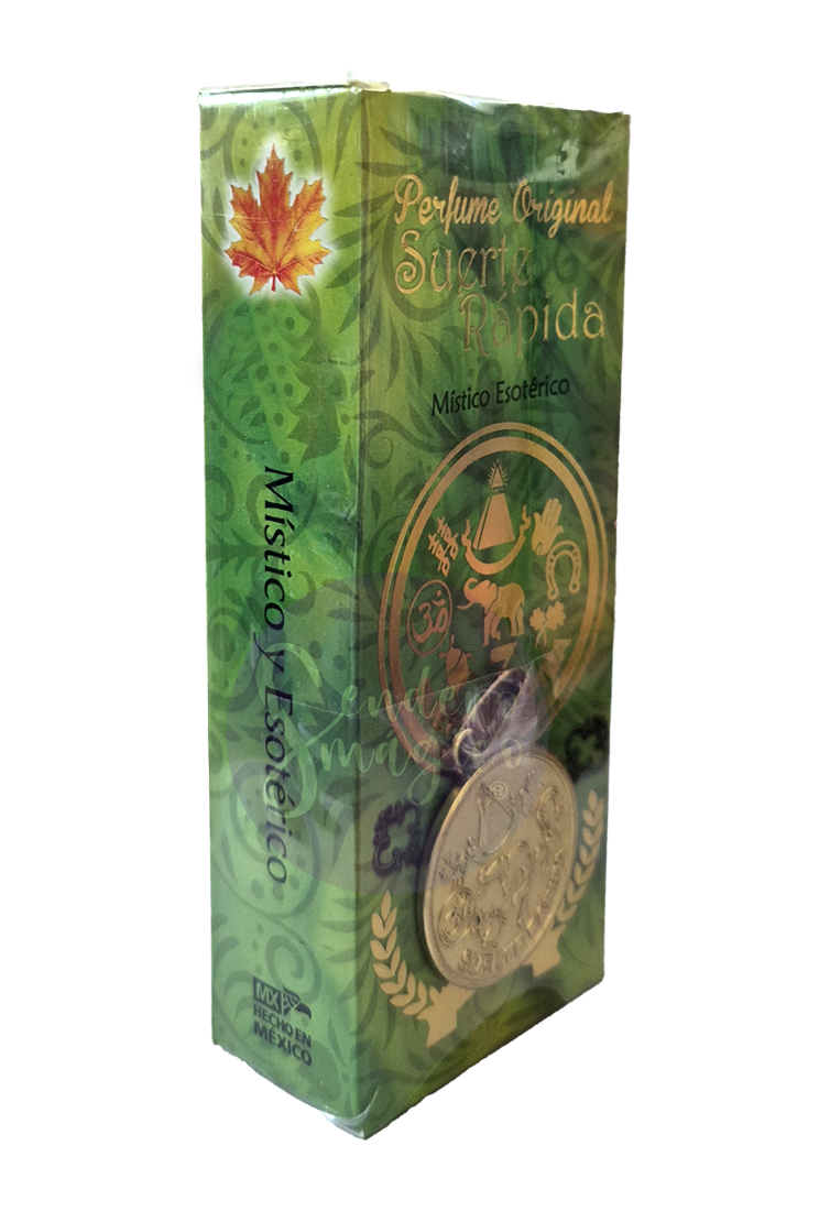 Perfume con Dije - Suerte Rápida