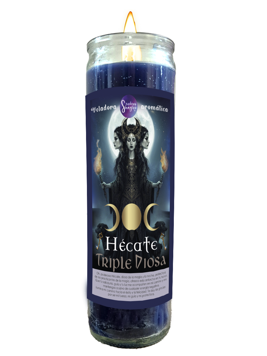 Veladora - Hécate Triple Diosa