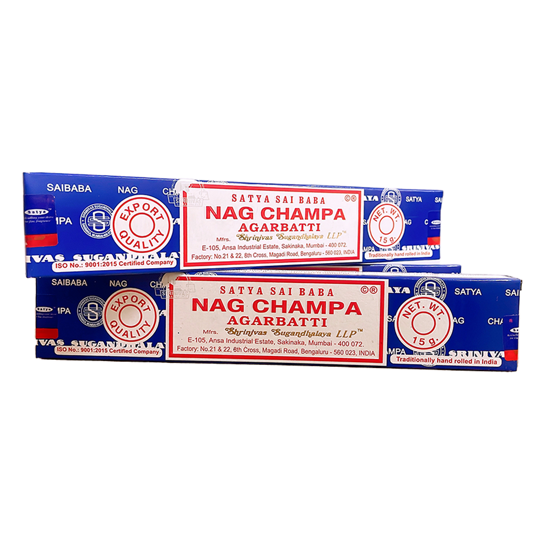 Incienso Nag Champa 15g