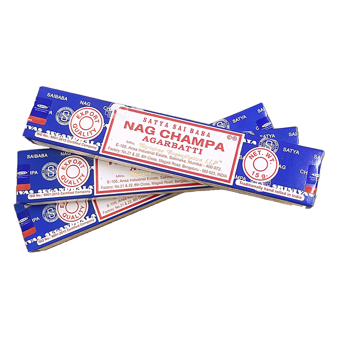 Caja Incienso Nag Champa 180 g