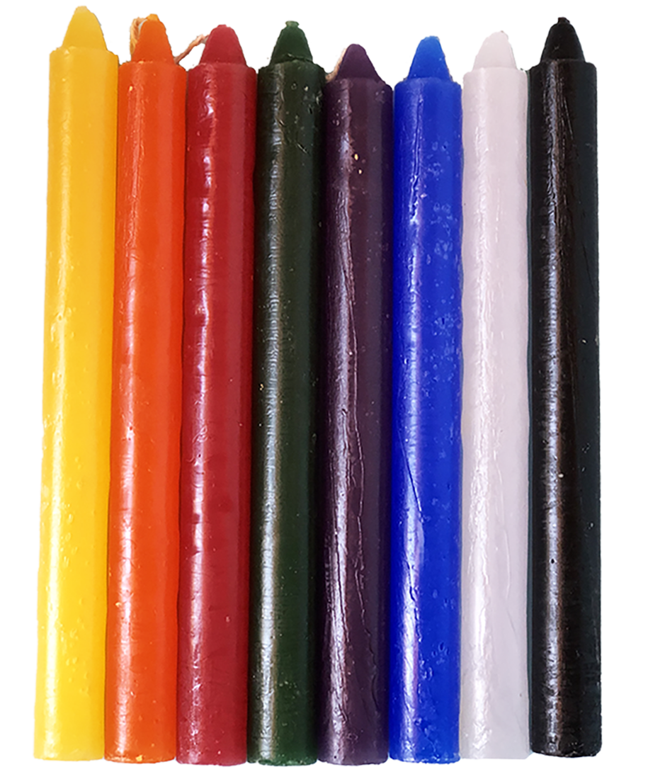 Paquete Vela Lápiz 20 piezas - Varios Colores