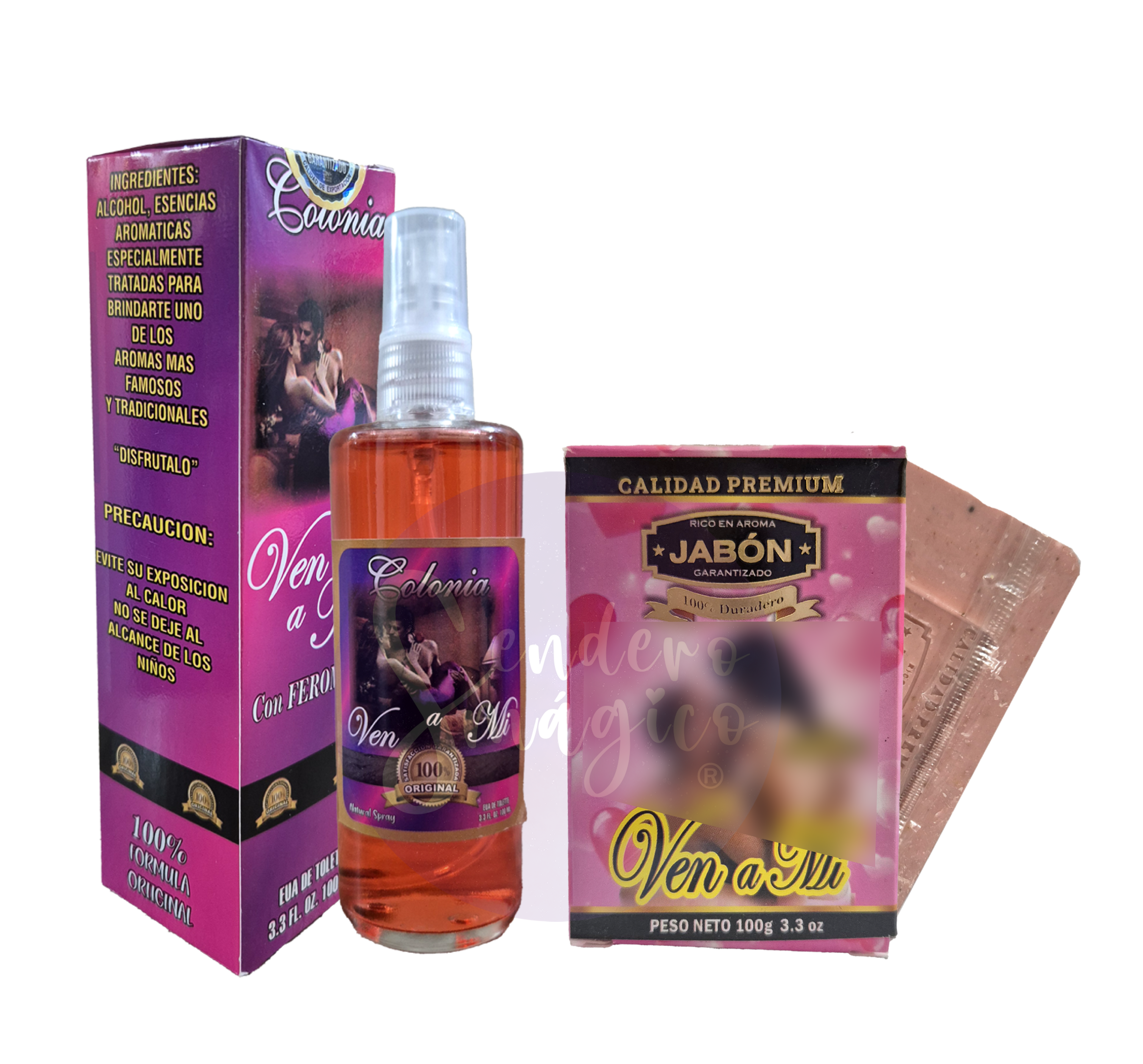 Pack Ven a Mi - Jabón + Colonia