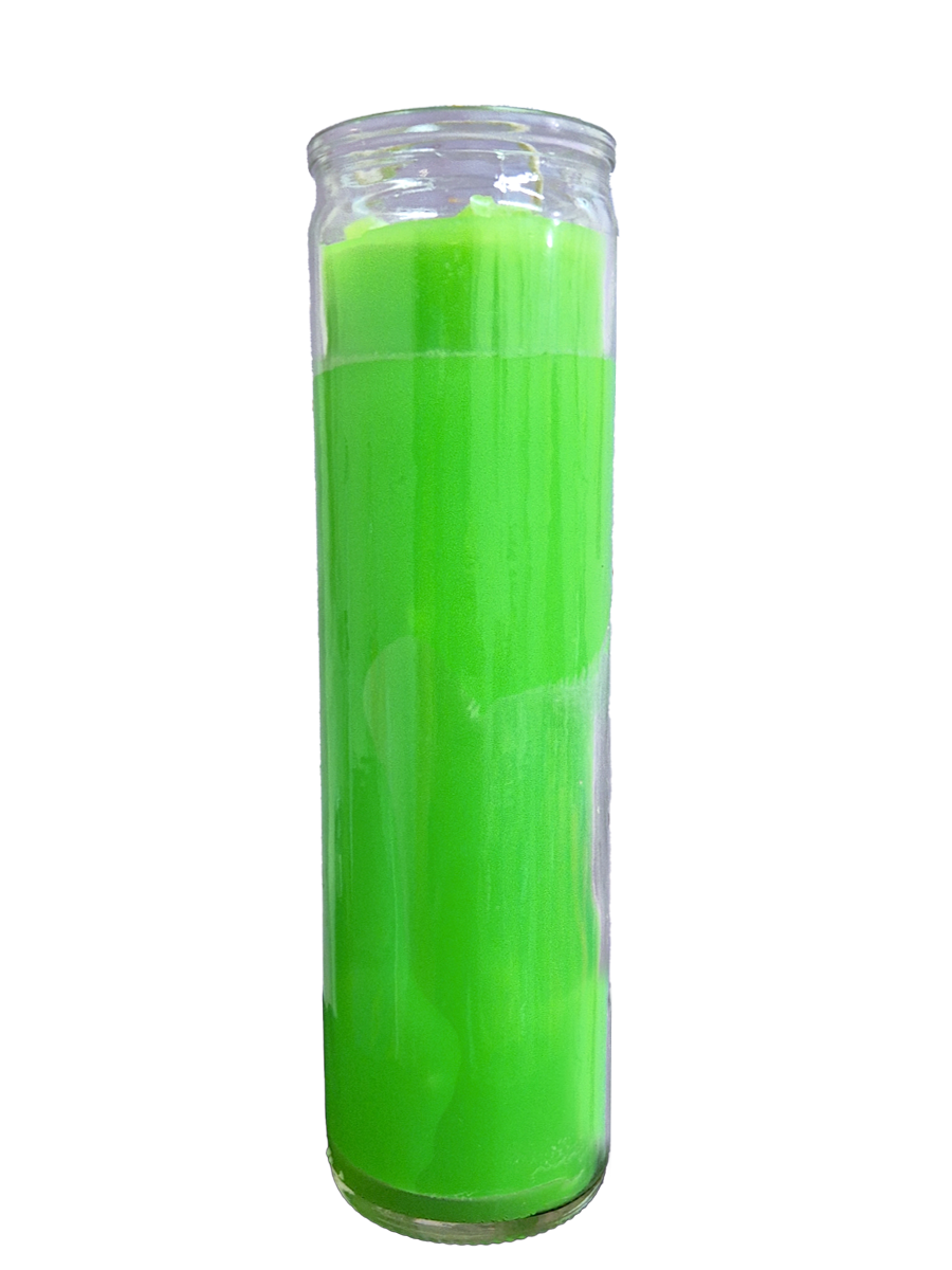 Veladora - Quinto Rayo - Llama Verde