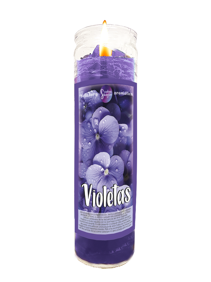 Veladora - Violetas