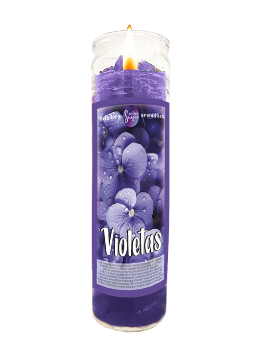 Veladora - Violetas