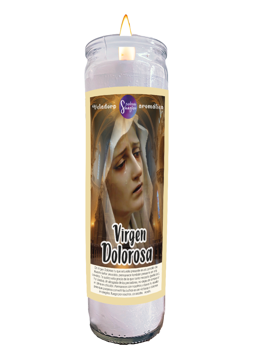 Veladora - Virgen Dolorosa