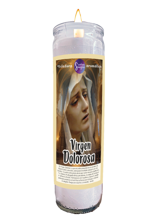 Veladora - Virgen Dolorosa