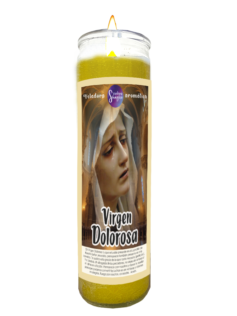 Veladora - Virgen Dolorosa