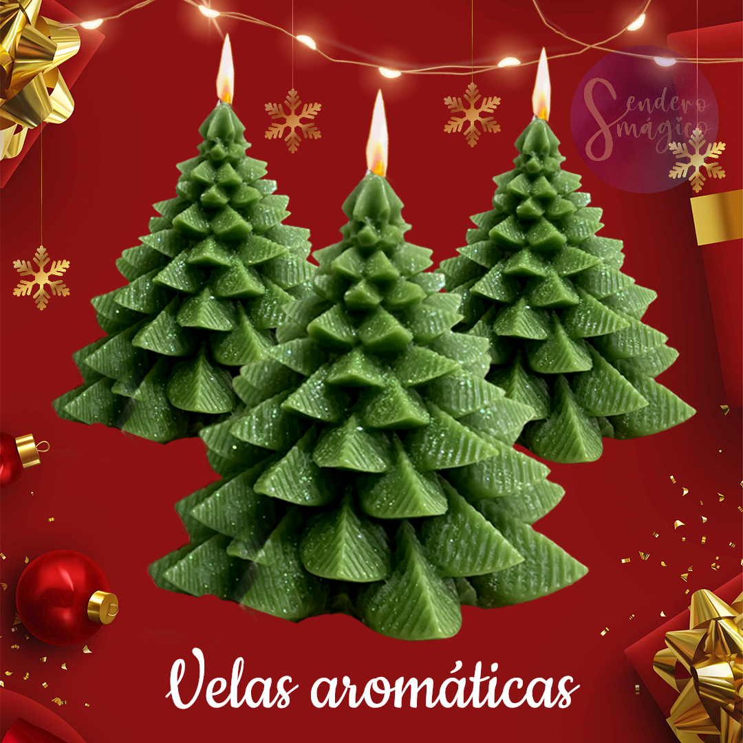 Vela Árbol Navideño