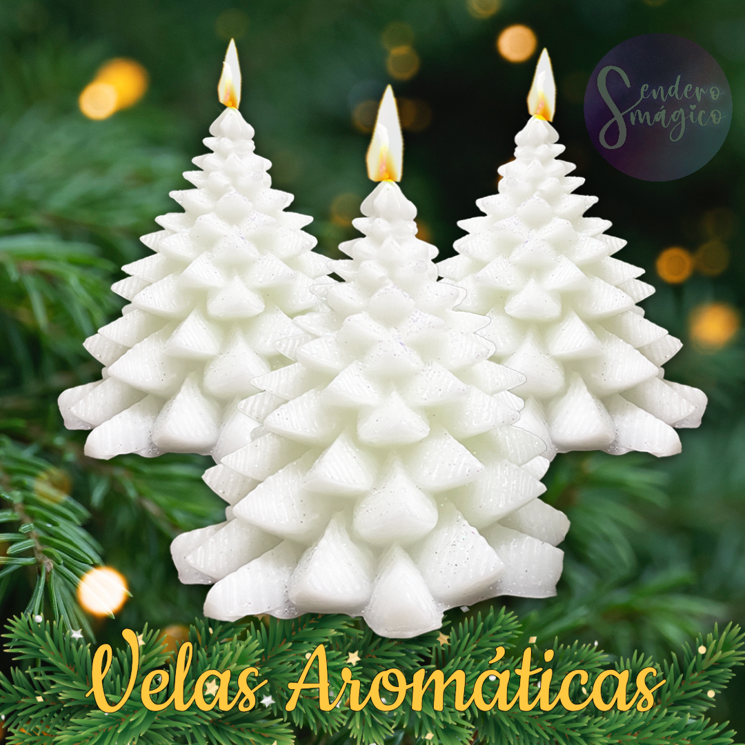 Vela Árbol Navideño