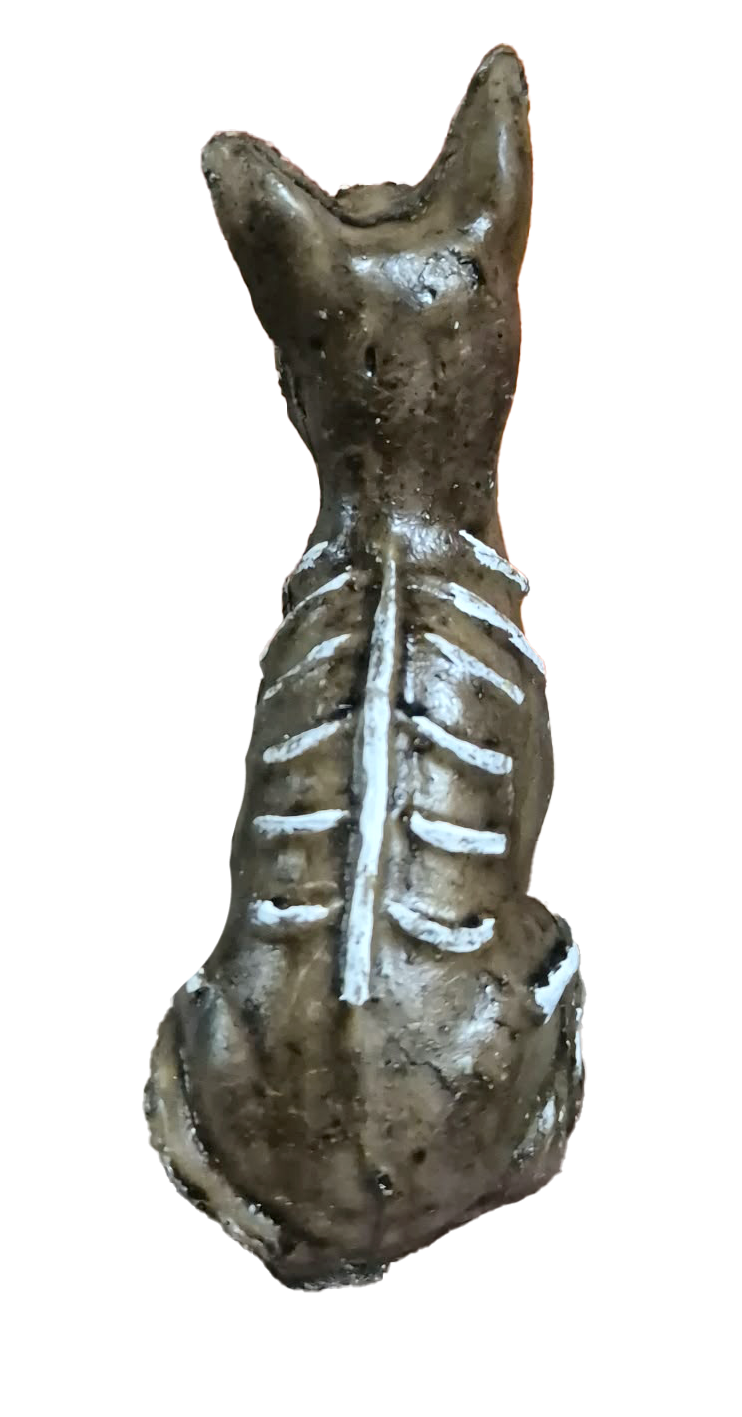 Figura resina Perrito cafe