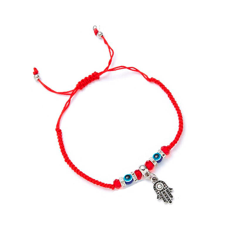 Pulsera tela rojo