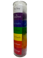 Veladora - 7 Chakras (parafina)