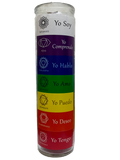Veladora - 7 Chakras (parafina)