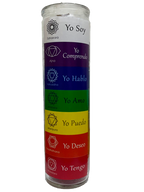 Veladora - 7 Chakras (parafina)
