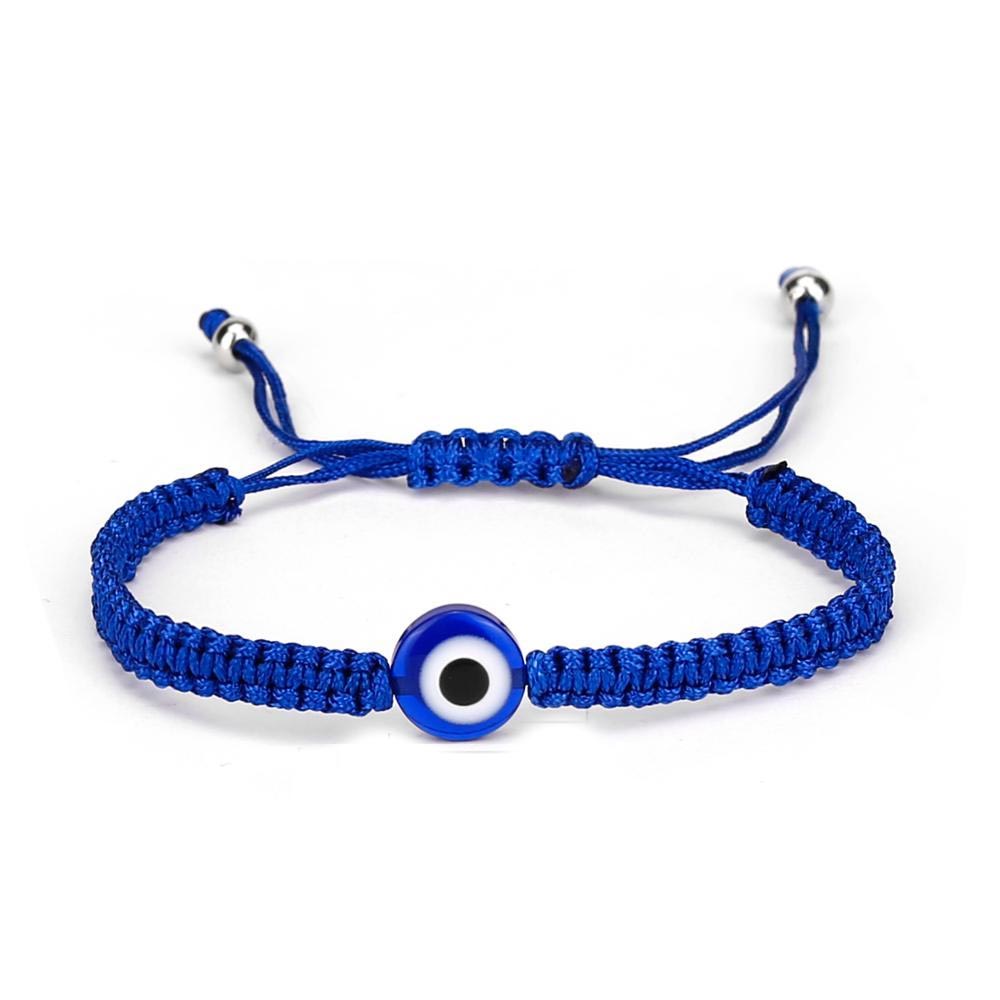 Pulsera tela azul