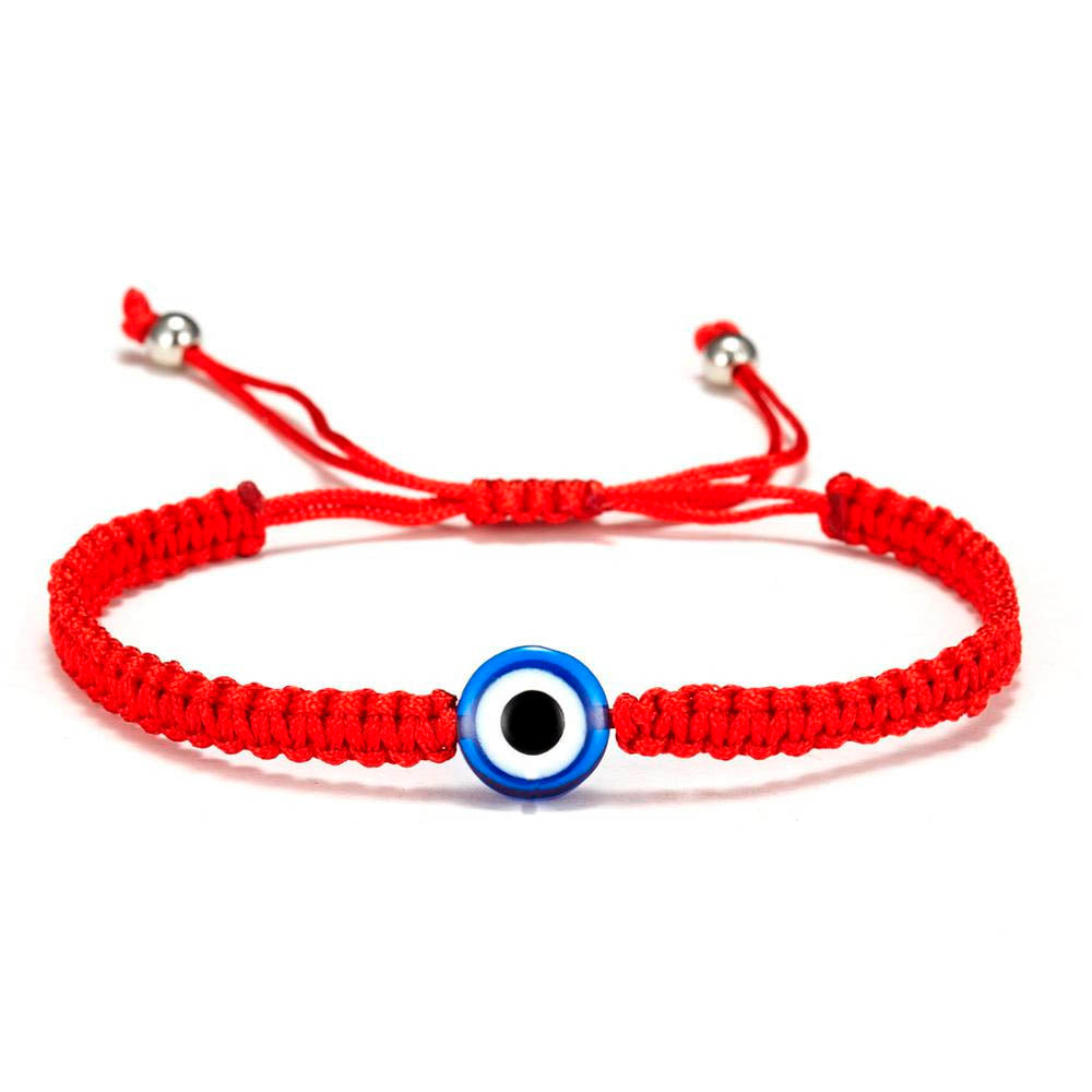 Pulsera tela rojo