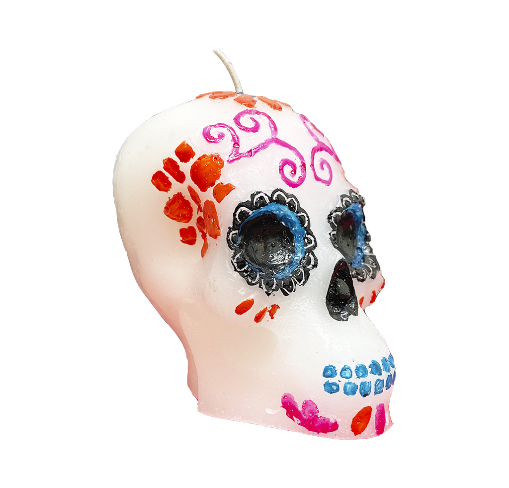 Vela calavera dia de muertos