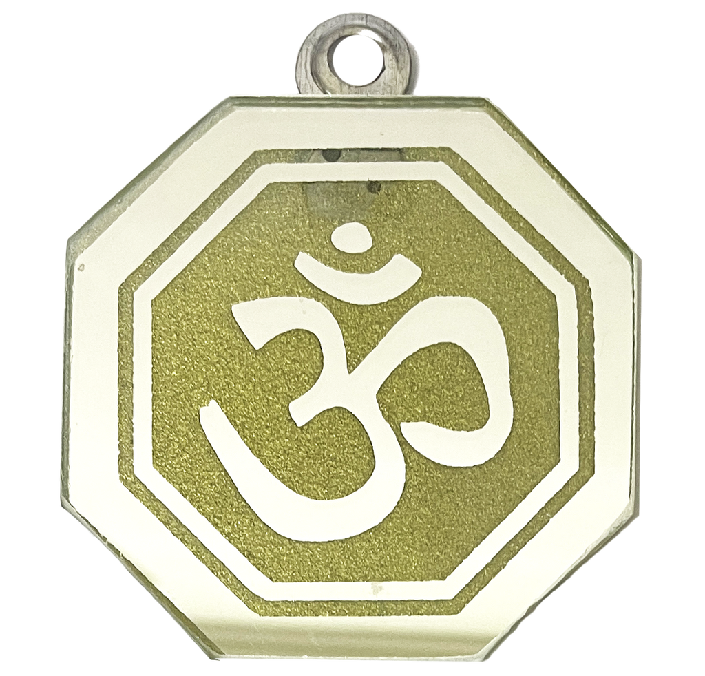 Espejo Octagonal - Om