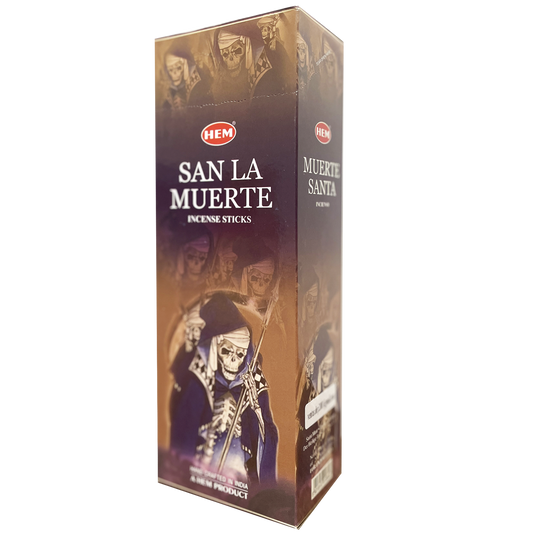 Caja incienso La Santa Muerte