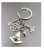 Llavero Bruja pentagrama