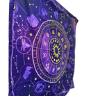 Mantel para Tarot - Zodiaco Morado