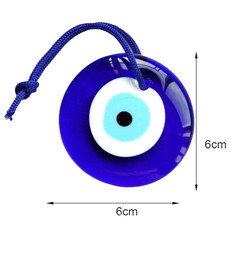 Amuleto - Ojo Turco 6x6