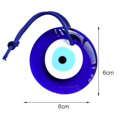 Amuleto - Ojo Turco 6x6