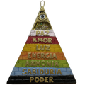 Amuleto - Pirámide de protección