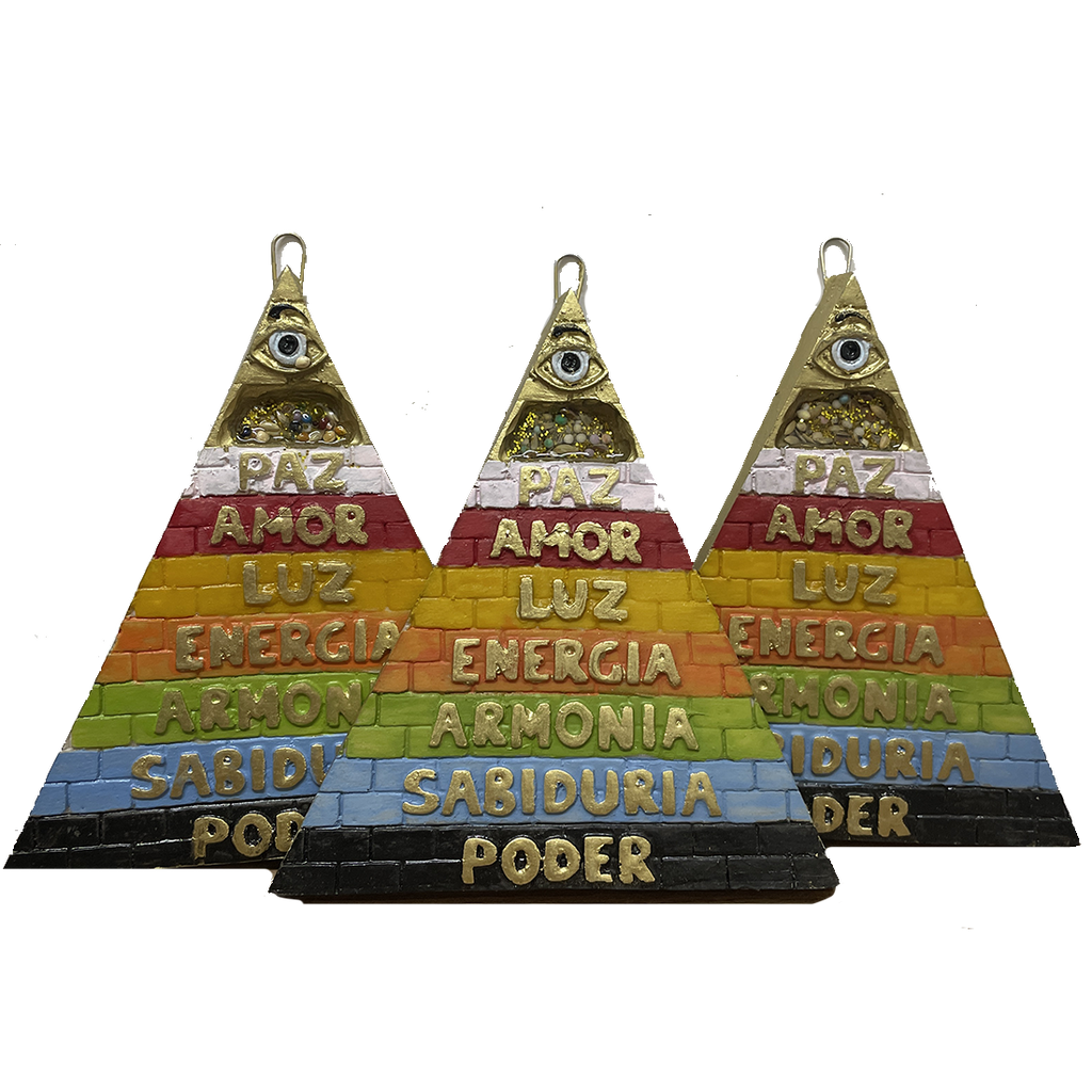 Amuleto - Pirámide de protección