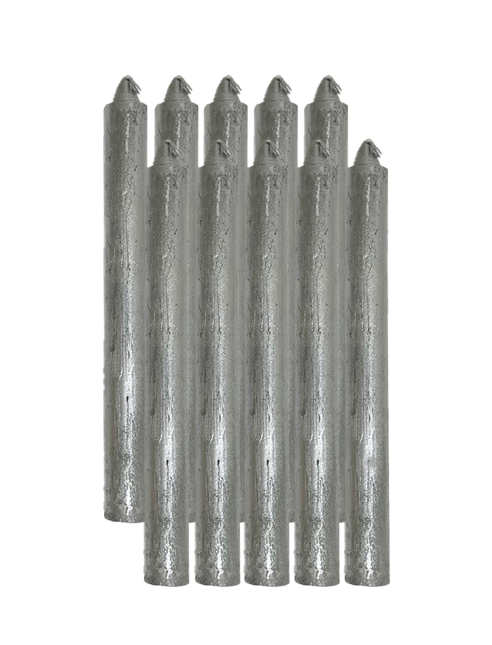 Paquete Vela Lápiz 20 piezas - Metálicas