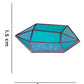 Pin- Cuarzo Turqueza