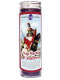 Veladora - San Martin Caballero