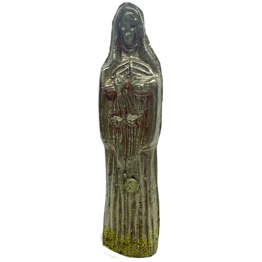 Vela de figura - Santa Muerte Dorada