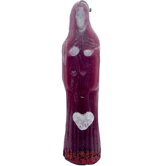 Vela de figura - Santa Muerte Roja