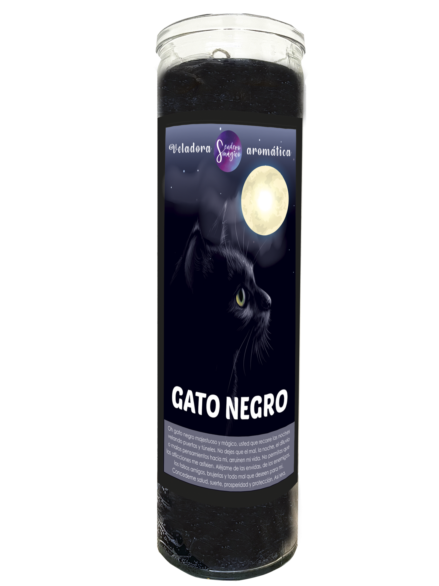 Veladora - Gato Negro