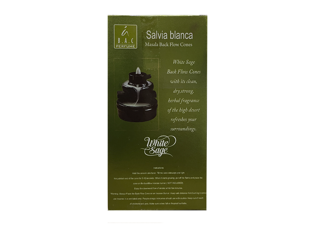 Caja Cono de reflujo - Salvia Blanca