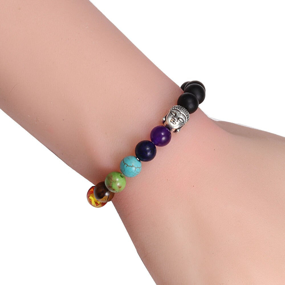 Pulsera 7 chakras con buddha